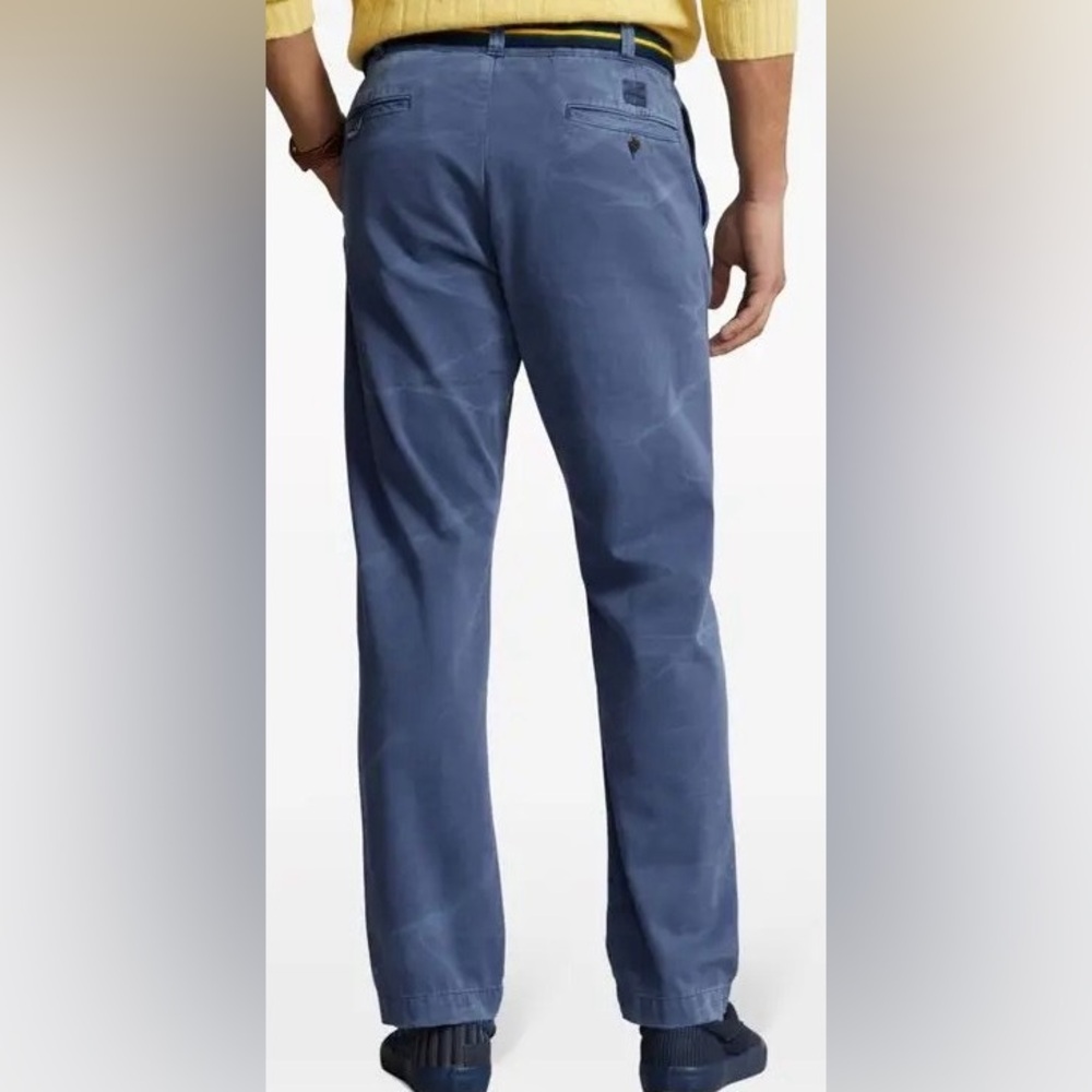 Ralph Lauren Salinger Straight-Leg Chino Trousers 42" Waist Never Worn